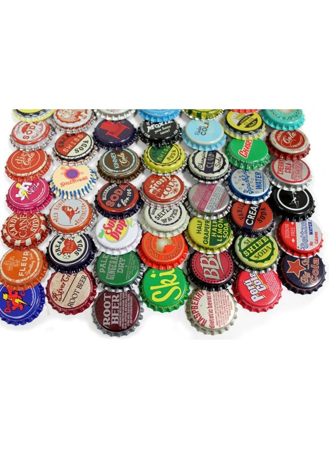 Bottle Cap Co 100 Vintage and Vintage Inspired Bottle Caps Random Mix - Image 2